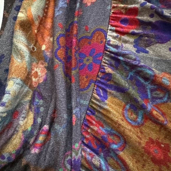 NATURAL LIFE Colorful Patchwork Maxi Skirt Size Small Never Worn - Picture 5 of 9